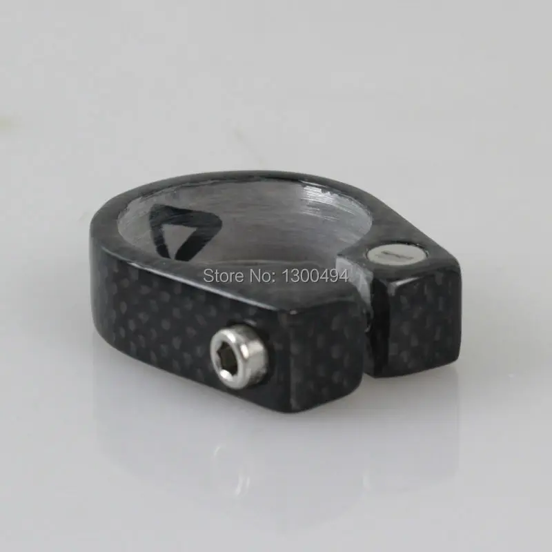 Зажим для велосипедного сиденья clampAlloy завернутый в 3Kcarbon fiber зажим дорожного