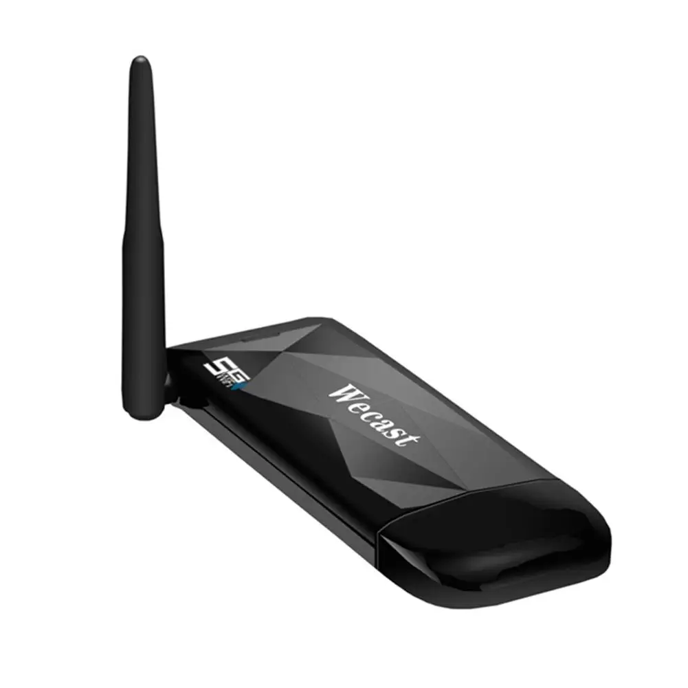 Wecast 2 4/5 г Беспроводной WI FI Miracast Airplay DLNA Дисплей ТВ ключ RK3036 зеркалирование 1080 P HDMI