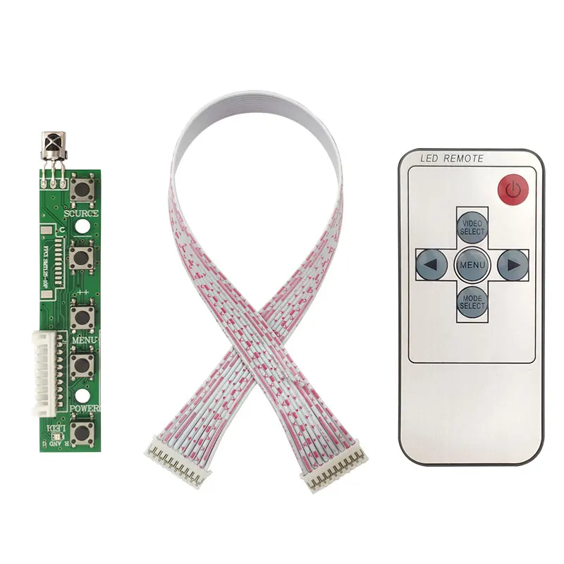 ЖК ttl LVDS плата контроллера HDMI VGA 2AV 50PIN для AT070TN90 92 94 Поддержка автоматически VS-TY2662-V1 драйвер платы