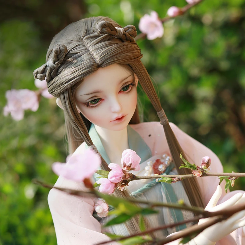 Парик куклы bjd для 1/3 1/4 парик куклы bjd для куклы bjd длинный прямой может Модель парик