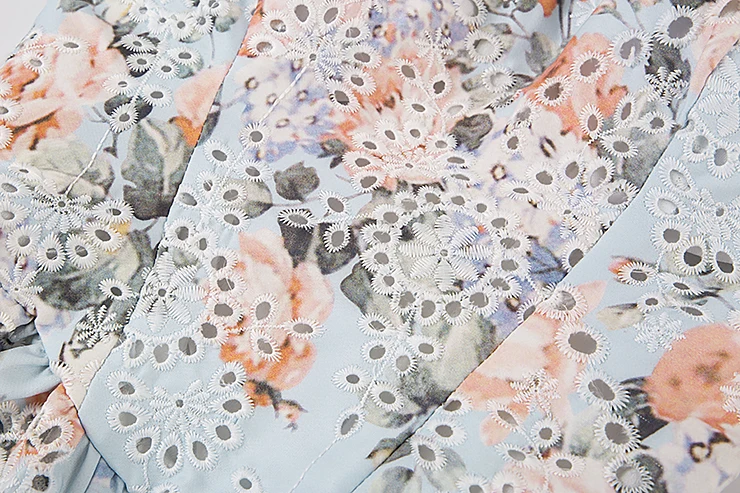 Лето Boho шикарные топы женские сексуальные Спагетти ремень Кружева Вышивка выдалбливают цветочные печатные богемные блузки женские s