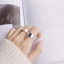 Кольцо женское из стерлингового серебра 925 пробы простое