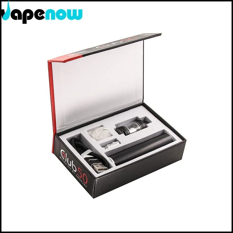 Оригинал SMOKjoy Club 50 Micro комплект электронных сигарет Vape с 1600 мАч Батарея Mod Elektronik