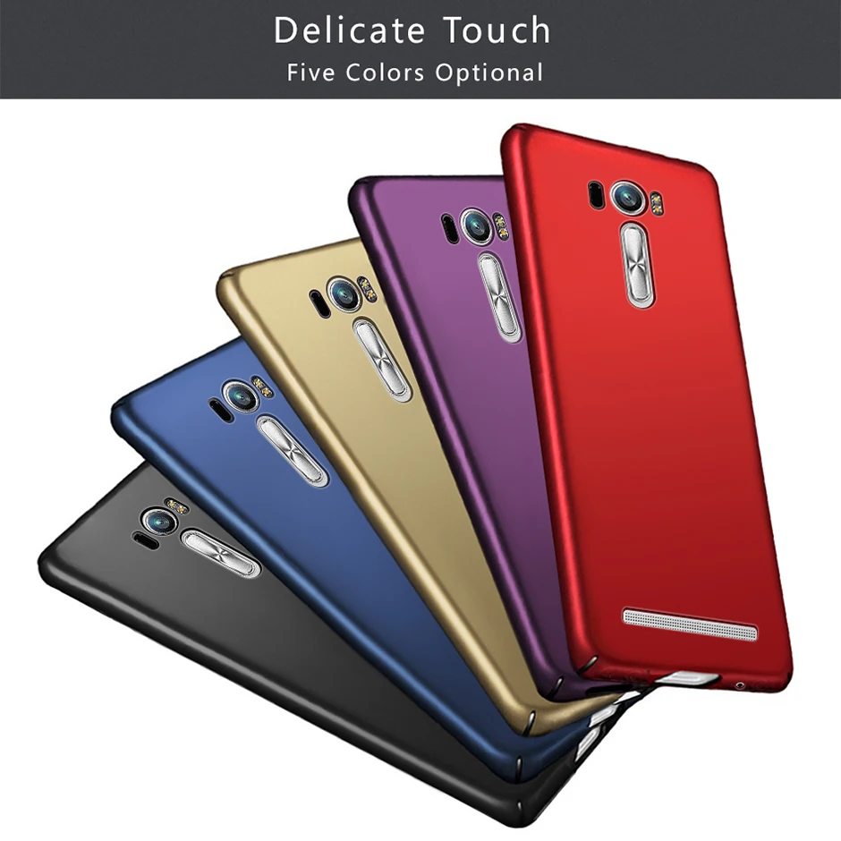 

For Asus ZenFone 2 Laser ZE500KL Case 5.0 Slim Hard PC Matte Phone Case For Asus ZenFone 2 Laser ZE500KL Z00ED Back Cover Bumper
