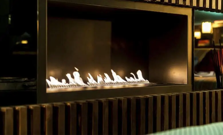 Inno-Fire  60 inch silver or black wifi real fire intelligent indoor auto ethanol burner fireplace