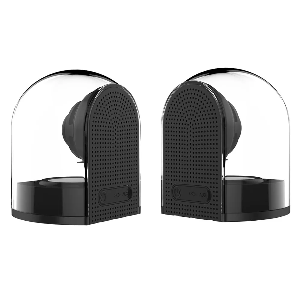 Модный OVEVO D18 двойной беспроводной Bluetooth 4,2 Hifi динамик Магнитный TWS функция стерео Bluetooth динамик звонки Громкая связь Aux
