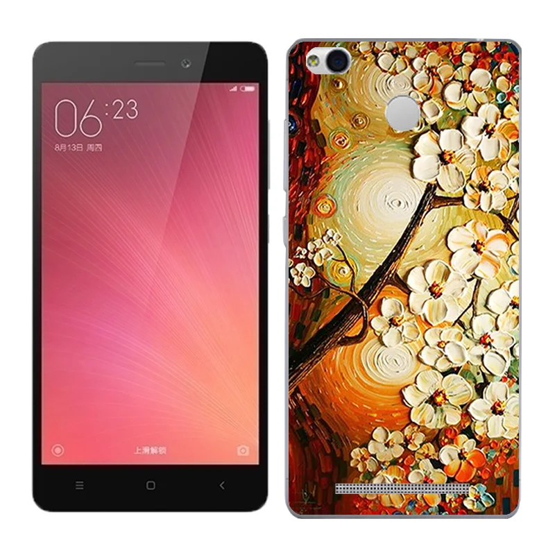 16 Мягкий чехол из ТПУ для Xiaomi Redmi 3 Pro 4A 4Pro, силиконовый чехол для задней панели, защитная пленка с ночной росписью для Redmi 4X 5A, чехол для телефона, Funda - Цвет: 16