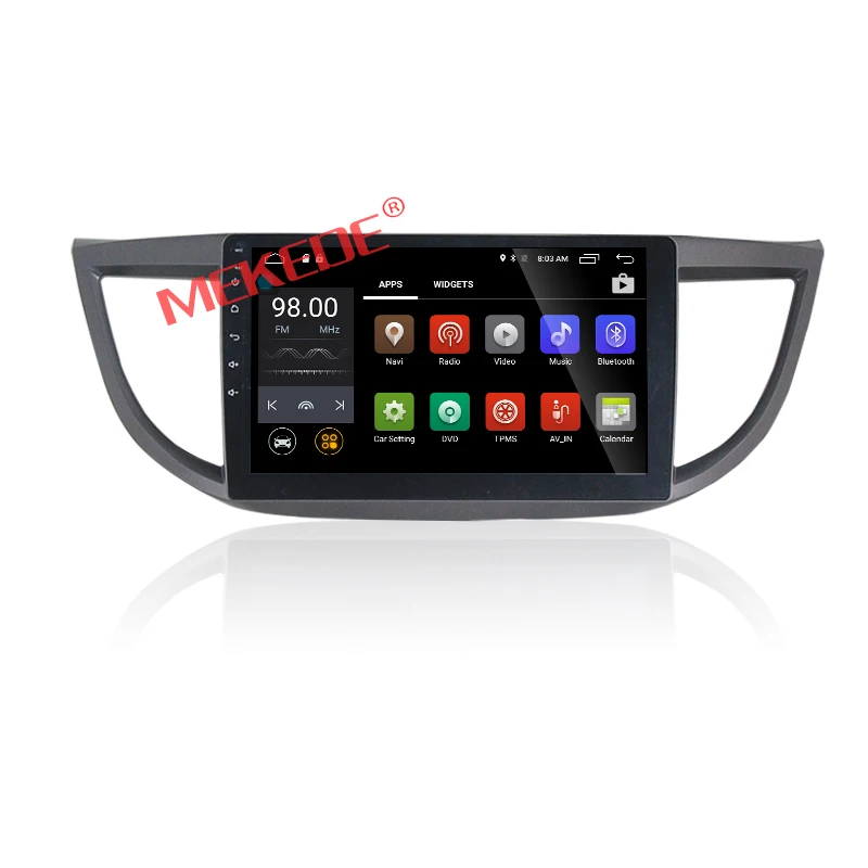 4G LTE Android7.1 1din четырехъядерный автомобильный DVD кассетный плеер для honda CRV 2012-2016 CR-V с