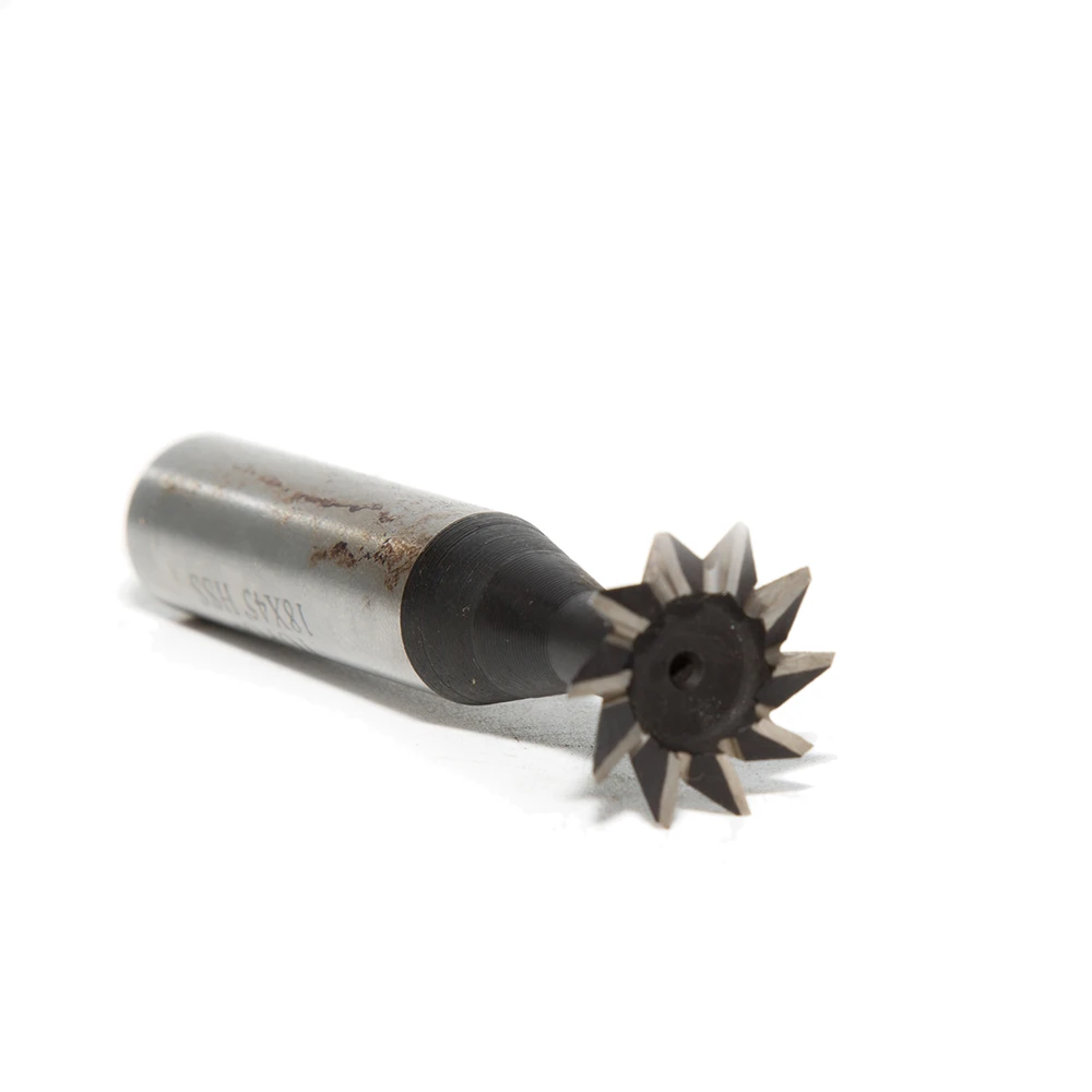 1 шт. высокоскоростной фрезерный резак с прямым хвостовиком 18 мм * 45 градусов |