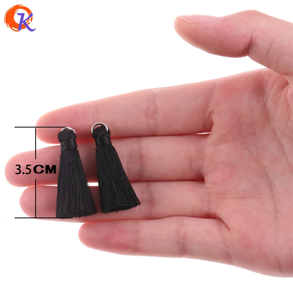 Cordial Design 3.5CM 10Pcs Jewelry Accessories/Accessories Parts/diy Accessories/Tassel With Rhodium Ring/Jewelry Findings | Украшения и