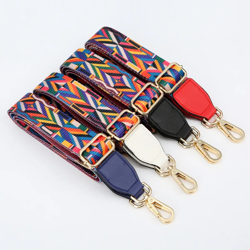 Width 3.8cm Bag Straps Multicolor Shoulder Belts Replacement Gold Black Silver Buckle Strap Belt DIY Accessory AP2385 | Дом и сад