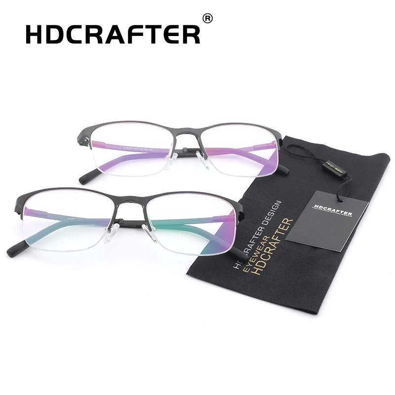 HDCRAFTER высокое качество алюминиево-магниевые очки оправа для мужчин оптические по