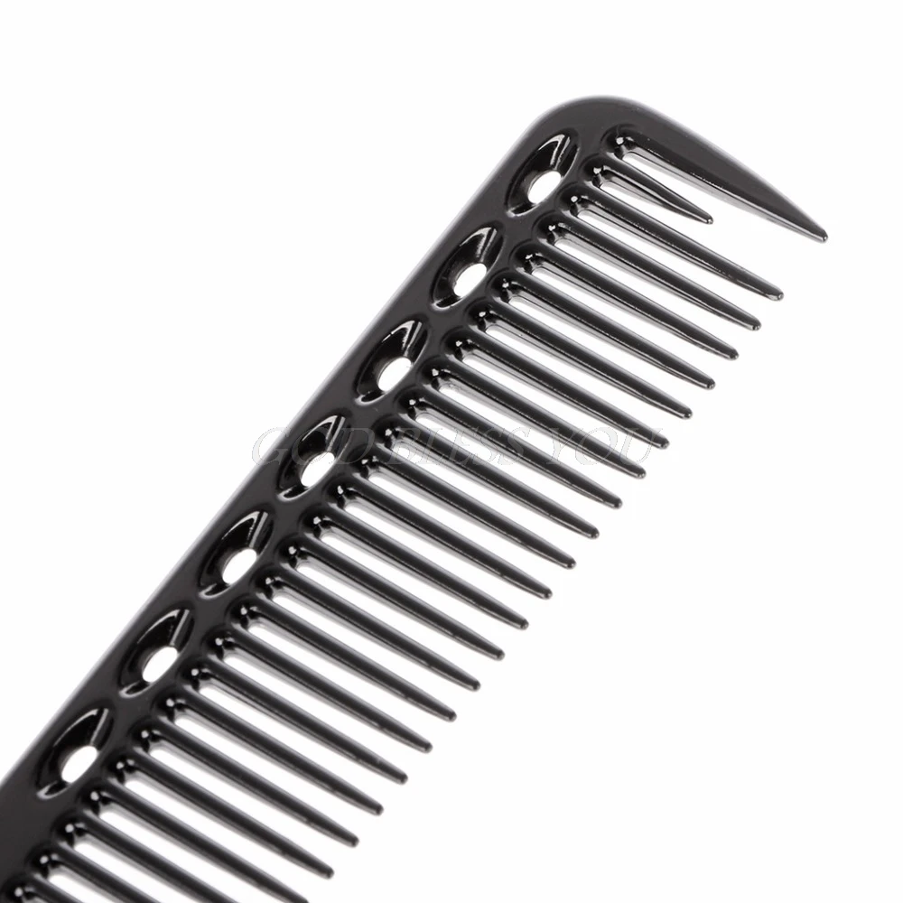Цветная алюминиевая металлическая расческа для стрижки волос и парикмахерских