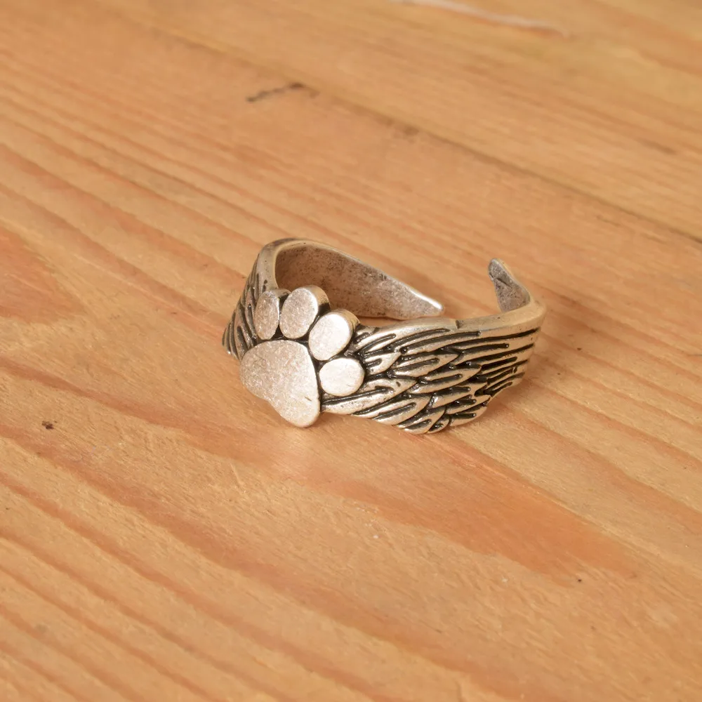 copper material paw wing rings | Украшения и аксессуары