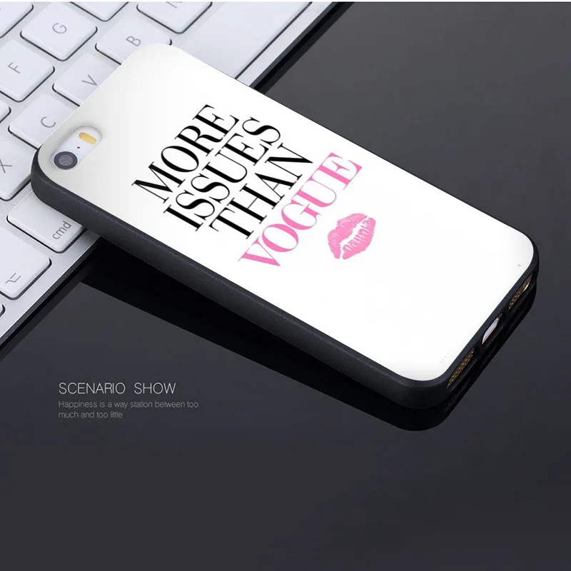 Чехол MaiYaCa для iphone 7, 6 X, абсолютно, больше проблем, чем Vogue, чехол для телефона для iphone 11 Pro Max 8, 7, 6, 6S Plus, X, 5, 5S, SE, 5C, чехол