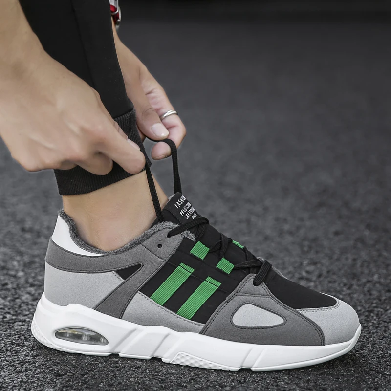 Мужские кроссовки для бега спортивные на плоской подошве хит продаж 2017|running