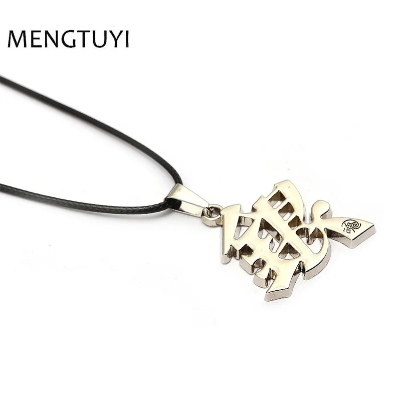 Ювелирные изделия J Store из аниме GINTAMA модное ожерелье чокер серебряное с кулоном в