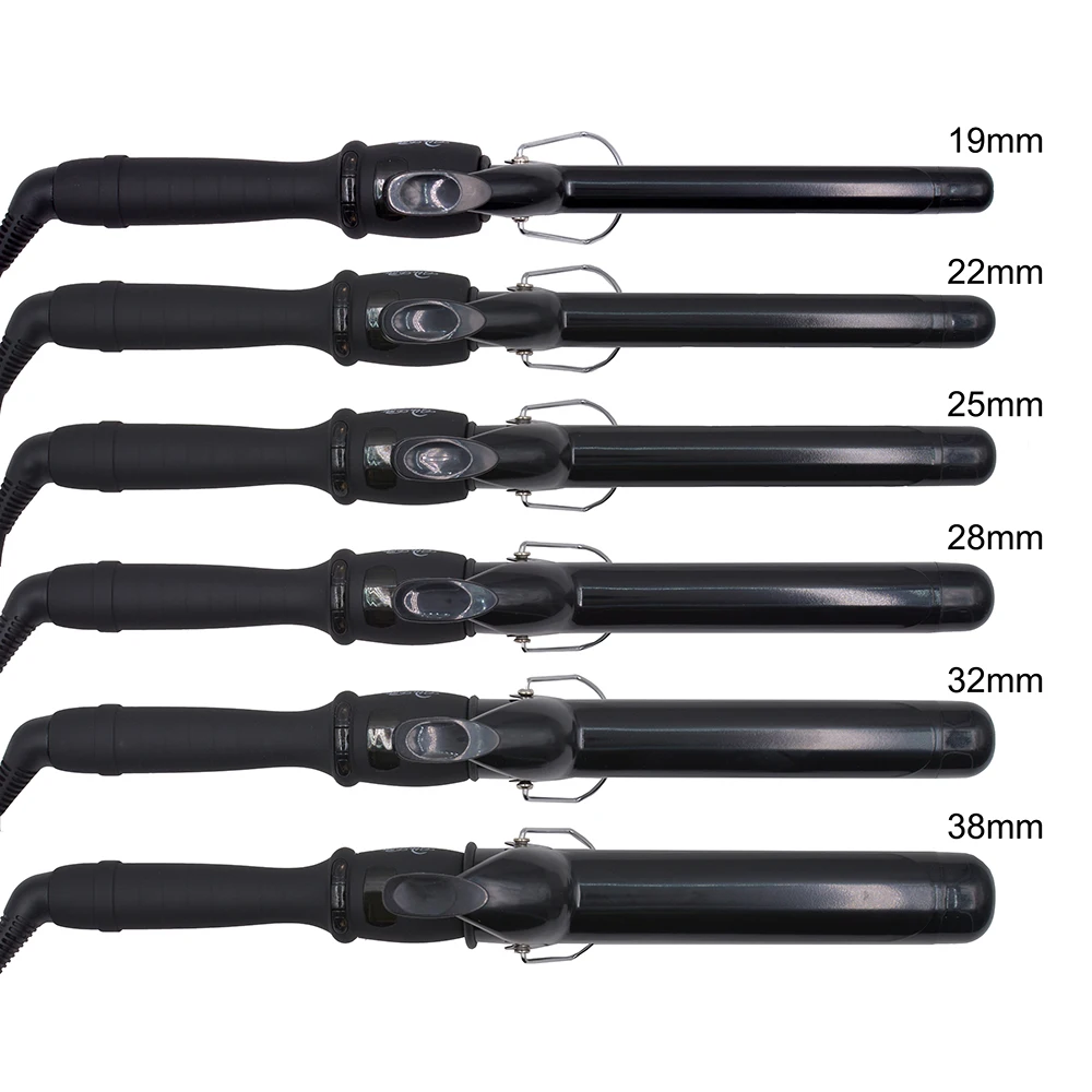 Профессиональные щипцы для завивки волос цифровой ролик 38 мм | Красота и здоровье