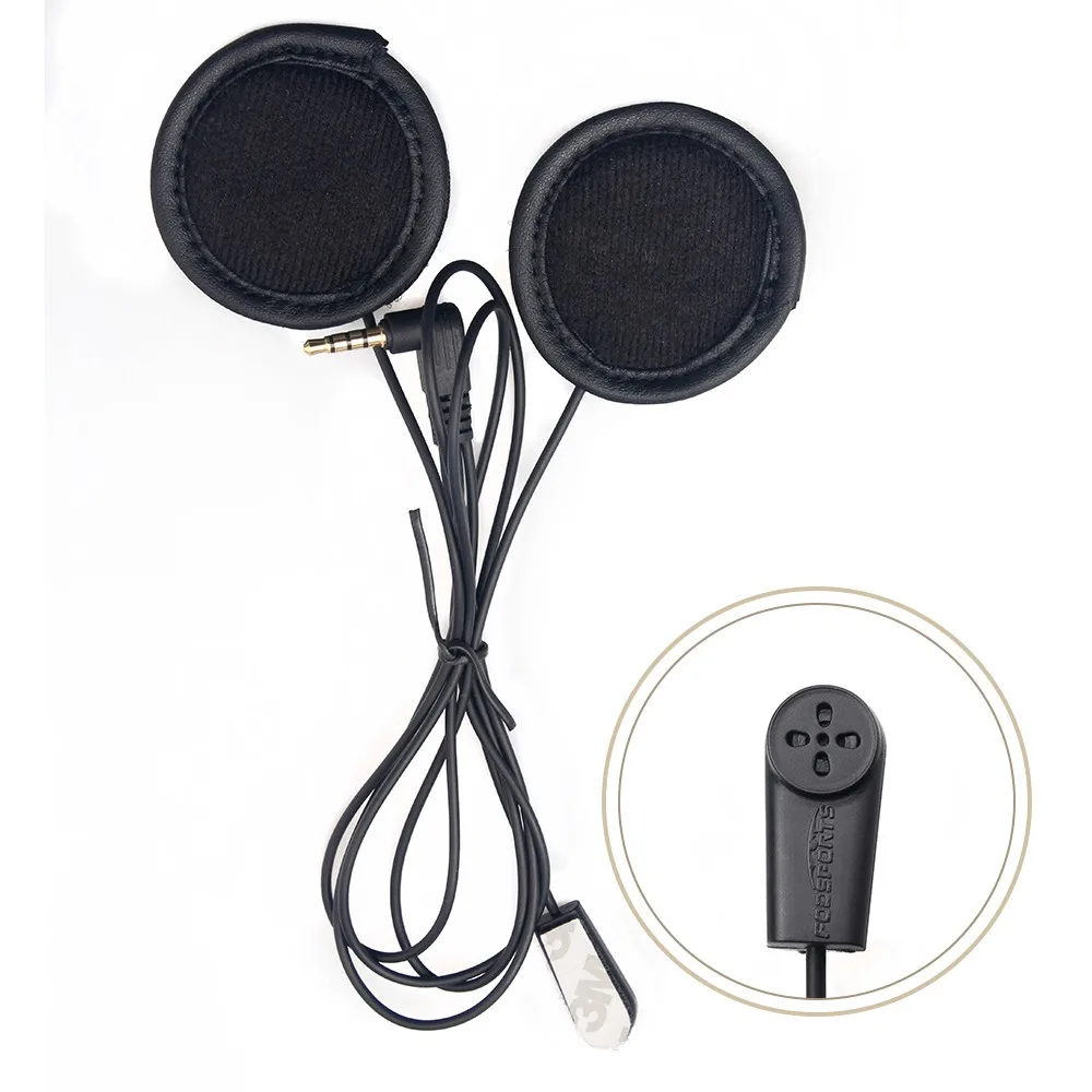 Fodsports 2 шт. V6 Pro мотоциклетный шлем bluetooth гарнитура домофон 6 всадников мото Водонепроницаемый BT переговорные для полного лица шлем