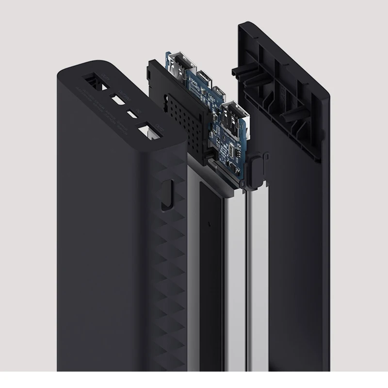 ZMI внешний аккумулятор 20000 мАч Быстрая зарядка QC3.0 батарея QB822 для iPhone зарядное