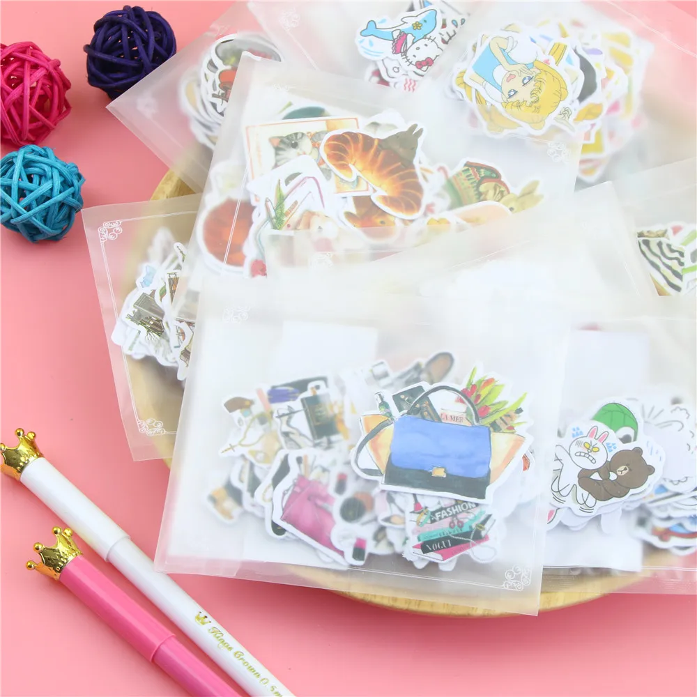 DIY Kawaii бумажная наклейка с животными прекрасный кот s для украшения дома