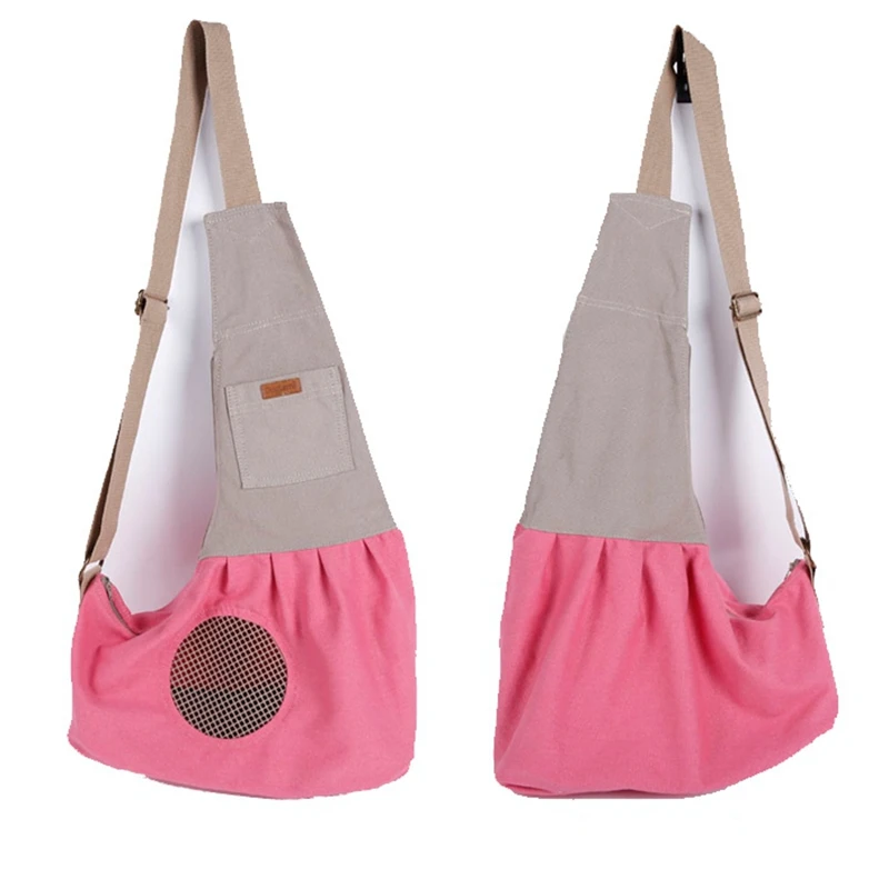 Зеленый Кофе голубой розовый кот Щенок Слинг Сумка сетки комфорт путешествия