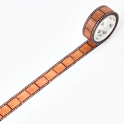 06 1,5-3 см* 5-7 м винтажная Готическая монета васи лента DIY декоративная Скрапбукинг планировщик маскирующая клейкая лента этикетка наклейка канцелярские товары - Цвет: 06