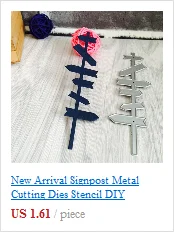 Металлические режущие штампы DIY Скрапбукинг головоломка тиснение штампы индивидуальные режущие трафареты La coupe meurt des pochoirs