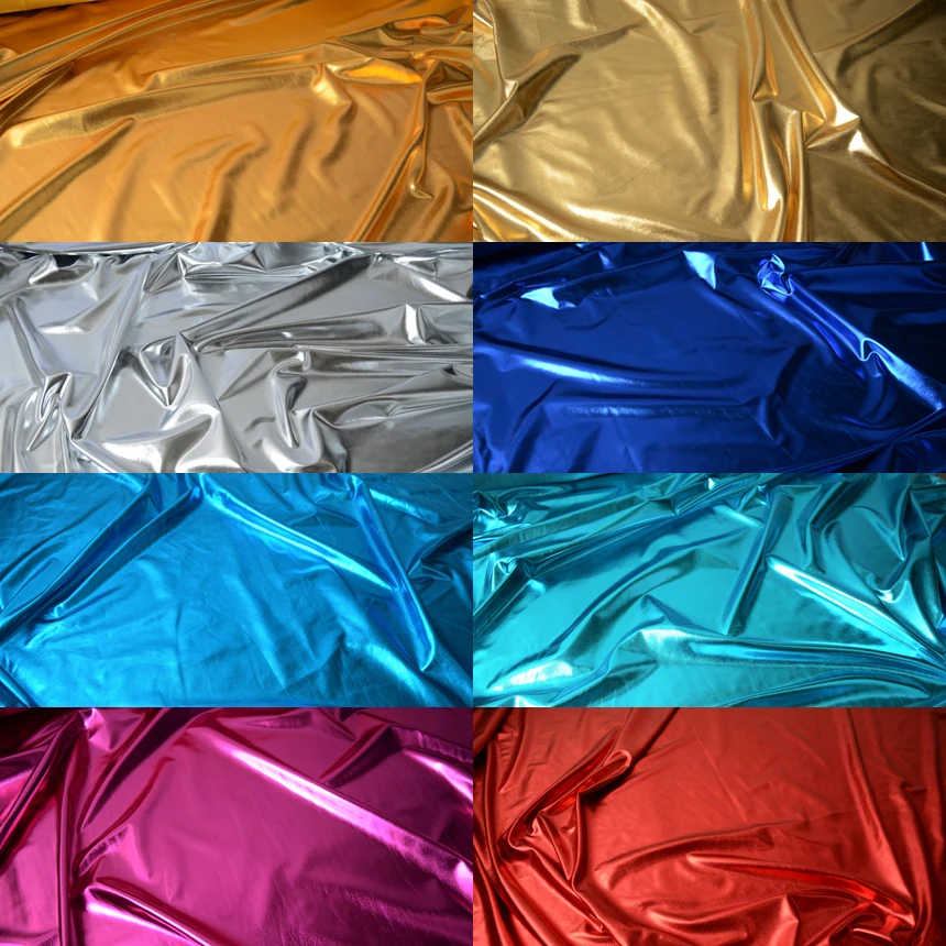 

Universal spandex bronzing bag column bag cloth holiday decoration gold fabric