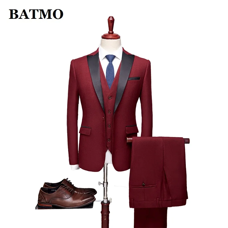 BATMO 2019 Новое поступление высококачественные свадебные костюмы для мужчин