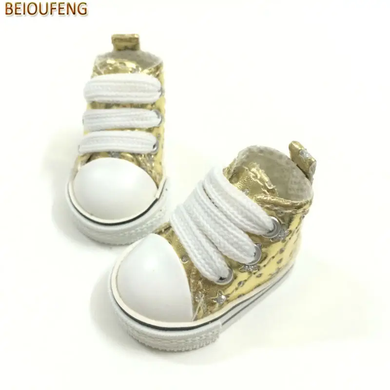 BEIOUFENG 5 см кукольная обувь 1/6 BJD искусственная кожа Бог цвет кроссовки игрушки