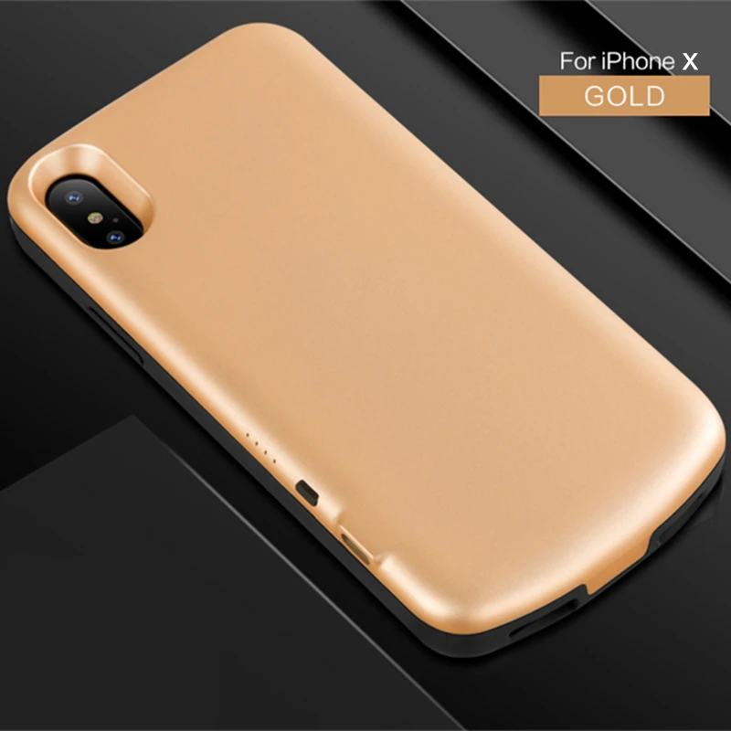 5000 мАч Расширенный чехол для аккумулятора телефона для iPhone XS портативный внешний аккумулятор чехол для iPhone X резервный чехол для зарядного устройства
