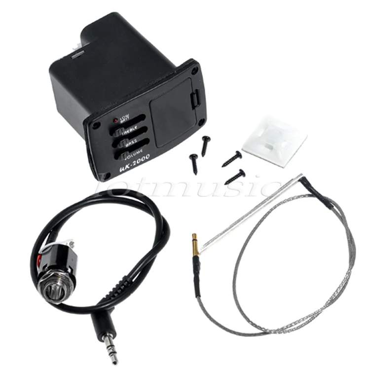 Спиральный пьезо кабель пикап эквалайзер и предварительный усилитель для