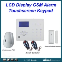 433mhz spanish voice gsm alarm system french voice prompt st iiib burglar anti thief alarm with pet friendly pir motion sensor