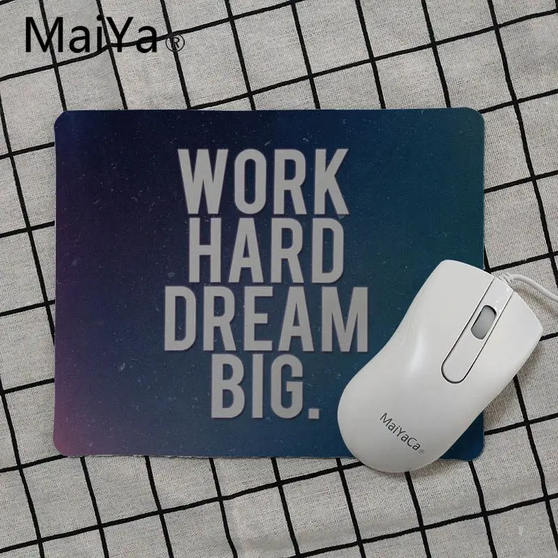 No Lock Edge18x22cm Maiya красивые аниме мотивационные цитаты компьютерные игровые коврики для мыши Гладкий блокнот для письма настольные компьютеры мат игровой коврик для мыши - Цвет: No Lock Edge18x22cm