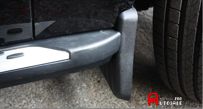 Брызговики для Mercedes Benz GLK Class X204 2008 2009 2010 2011 2012 2013 2014 2015|Хромирование| |