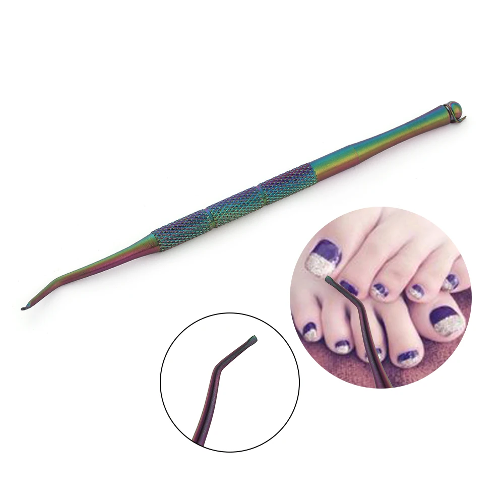 1Pc Fashion Nail Cuticle Nipper Rainbow Clipper Scissor Dead Skin Remover Pedicure Manicure Art Tool Beauty AA1215 | Красота и