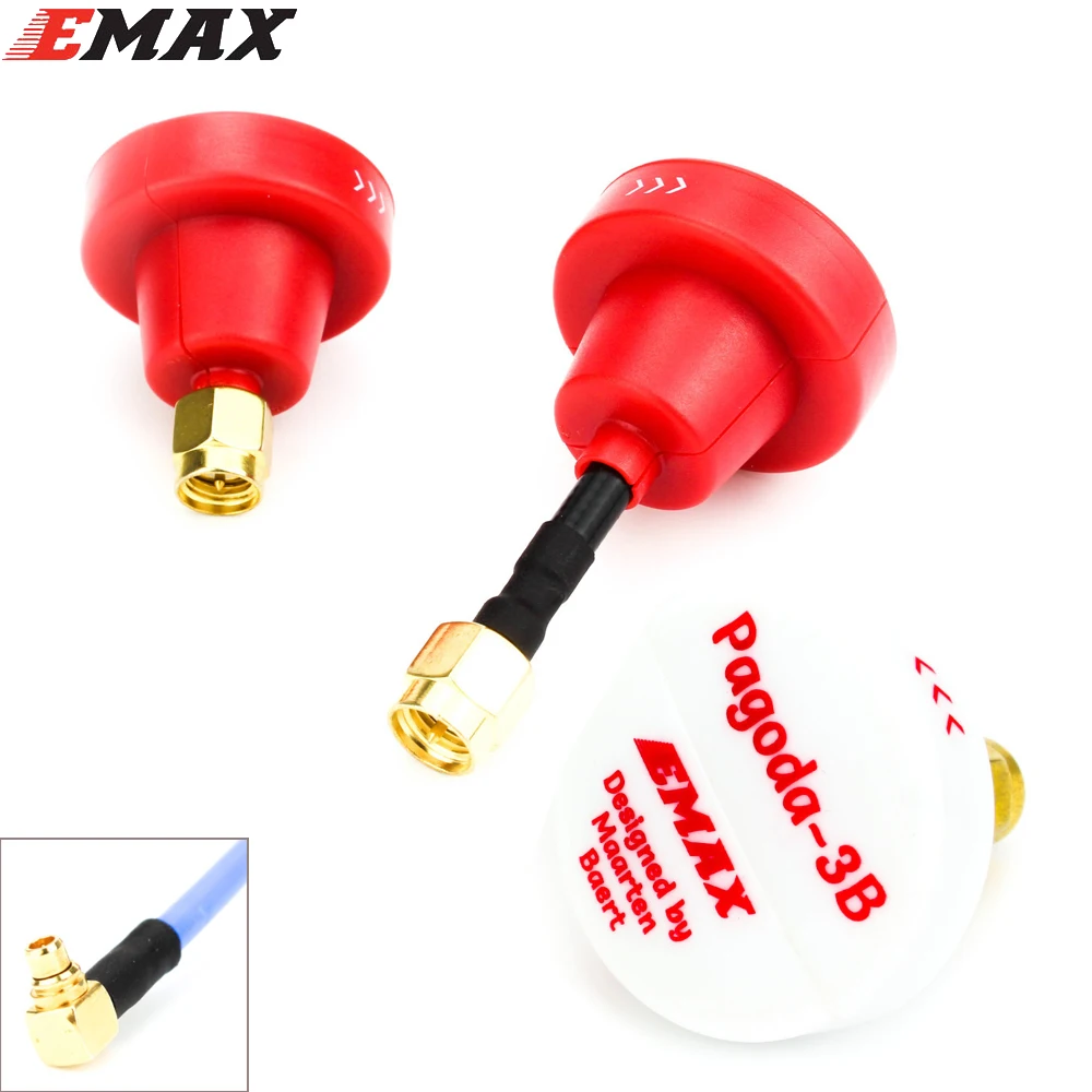 

Original EMAX Pagoda 3B by Maarten Baert VTX Antenna Pagoda Pro pagoda 2 mmcx Antena FPV for RC Quadcopter