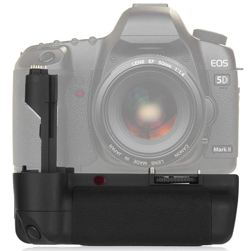 Bg E6 Вертикальная Батарейная ручка + держатель батареи Aa размера для Canon Eos 5D Mark Ii