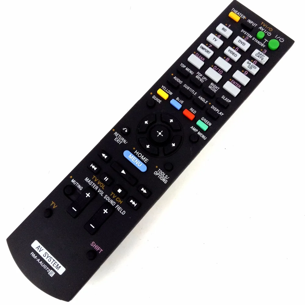 (2 шт./лот) Новый пульт дистанционного управления для SONY RM AAU072 AV системы HT AS5 CT150 AAU074|