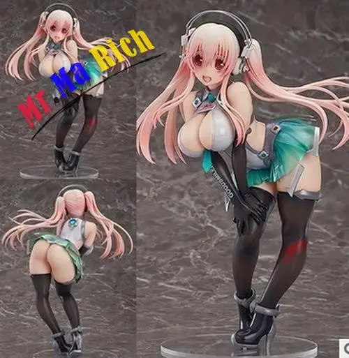 Хит! Аниме SoniAni Super Sonico Racing Ver. 1/7 полный ПВХ Рисунок 22 см|pvc figure|super sonicofigure hot |