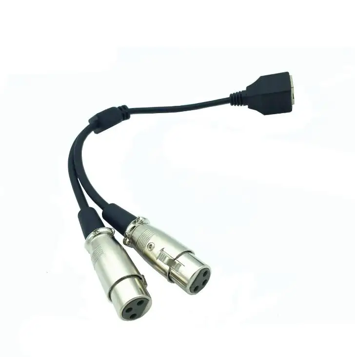 Сетевой адаптер LBSC 2 XLR с 3 контактным гнездом на гнездо RJ45 соединительный кабель