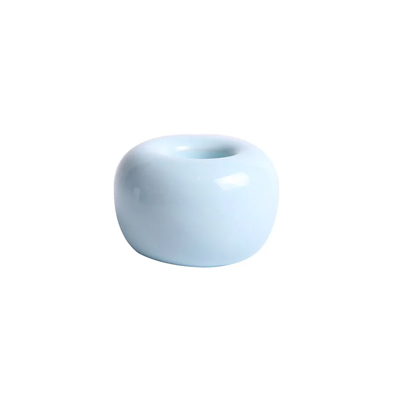 Light Blue Многофункциональный креативный керамической держатель для зубной щетки стеллаж для хранения ванной комнаты Душ зубная щетка подставка полка аксессуары для ванной комнаты - Цвет: Light Blue