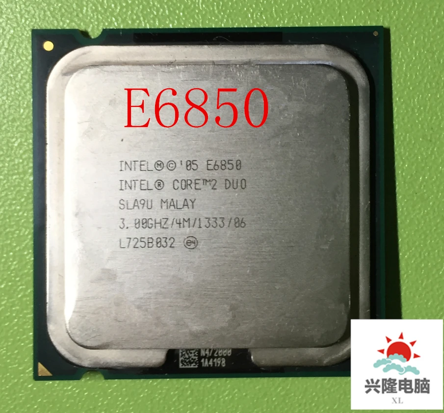 Процессор lntel Core 2 Duo E6850 для настольного компьютера 3 0 ГГц 4 Мб/1333 МГц процессор LGA 775