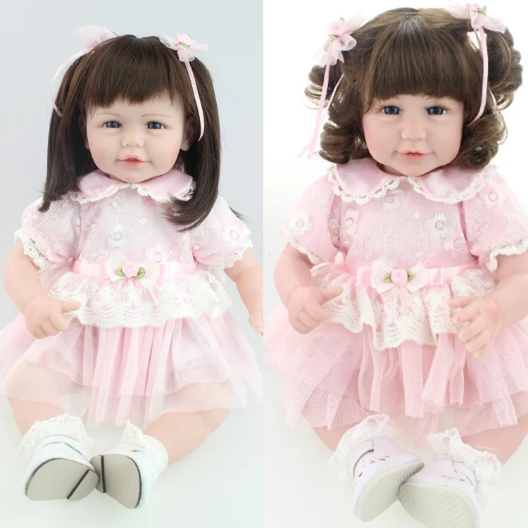 

52cm sweet GIRL doll reborn toys Reborn toddler alive girl doll bonecas reborn birthday Gift Toys for Girls 1PCS