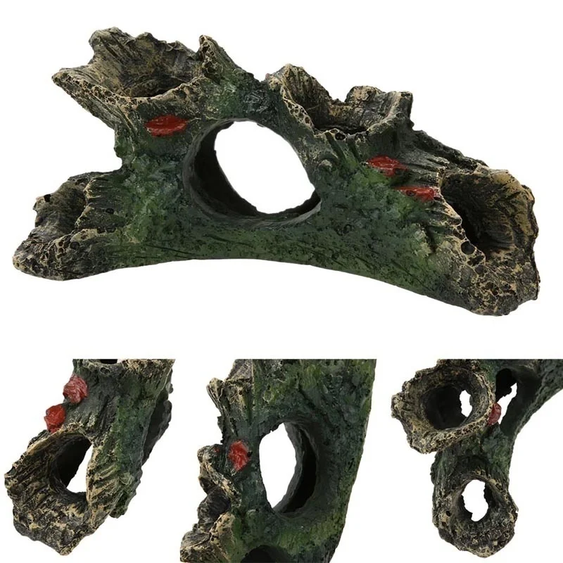 1 шт. аквариум Landscap декоративный мох дерево дом каучуковая пещера украшение