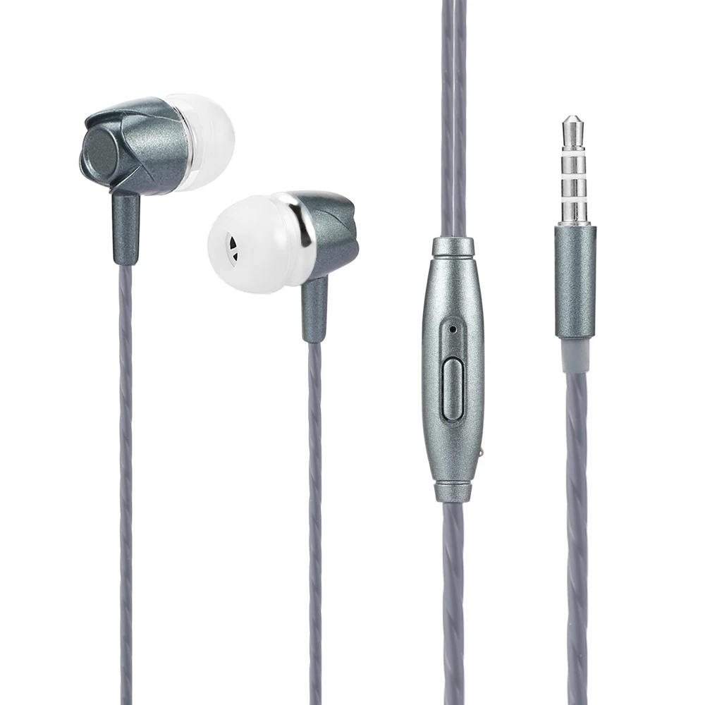 Мода Универсальный In-Ear стерео бас наушники с пультом дистанционного управления
