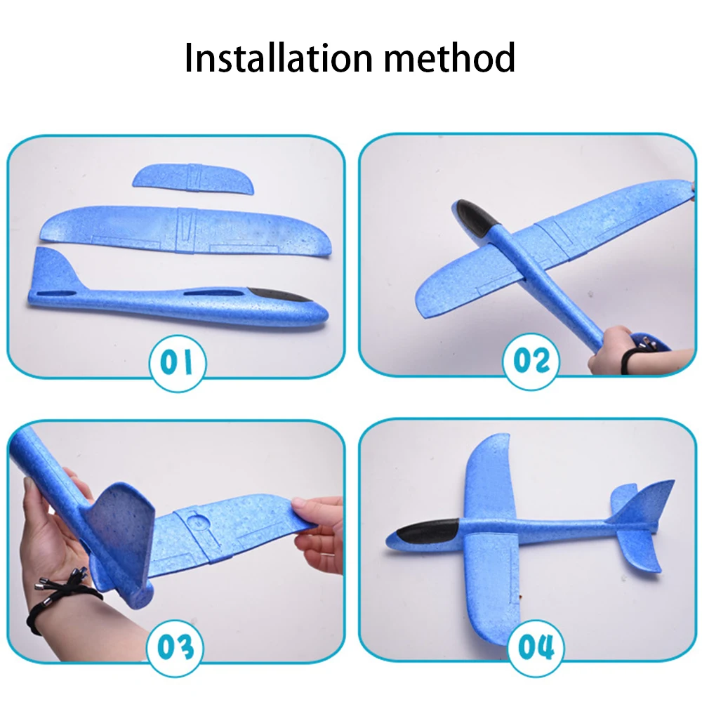 

DIY Kids Toys Hand Throw Flying Glider Planes Foam Aeroplane Model Party Bag Fillers Flying Glider Plane Toys For Kids Game