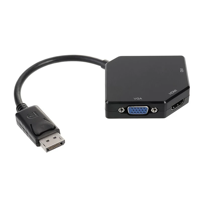 3 в 1 кабель супер HD Дисплей порт к HDMI DVI VGA конвертер мини USB мощность Micro DP адаптер|to