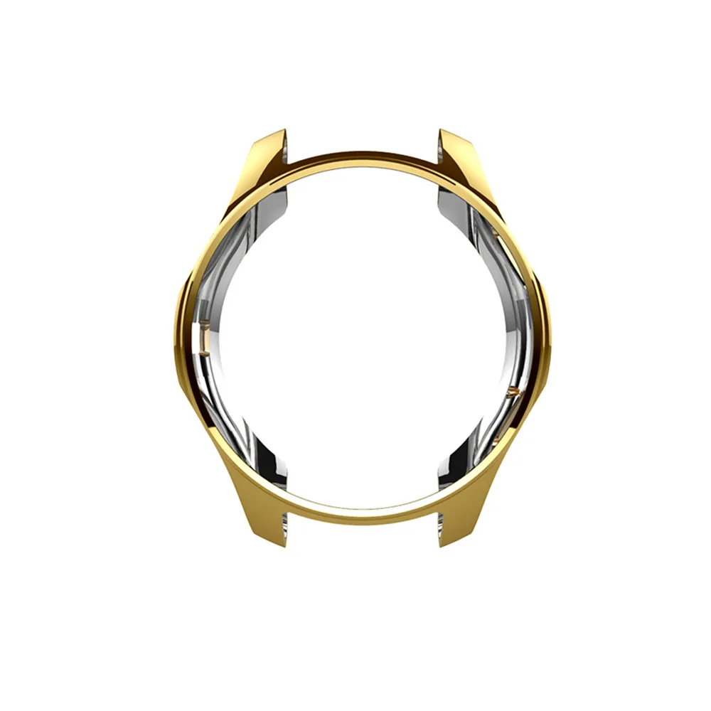 gold ТПУ Тонкий чехол для смарт часов для samsung Шестерни S3 Frontier/Классический чехол для samsung Galaxy Watch 46 мм 42 мм аксессуары для бампера - Цвет ремешка: gold